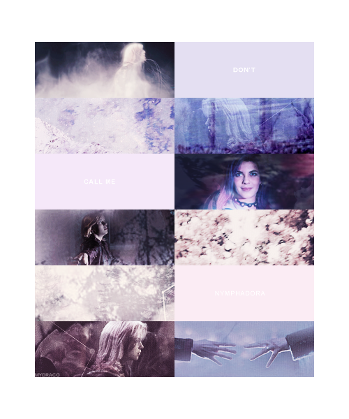mydraco:  the potter generation 16. favorite order of the phoenix member: Nymphadora