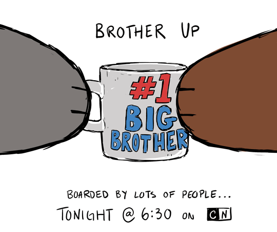 wedrawbears:  IT STARTS!! First up this week is the brand NEW episode “Brother
