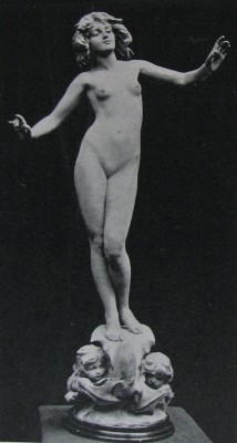 statuemania:  Spirit of the Waves by Henry Charles Fehr (1867-1940) 