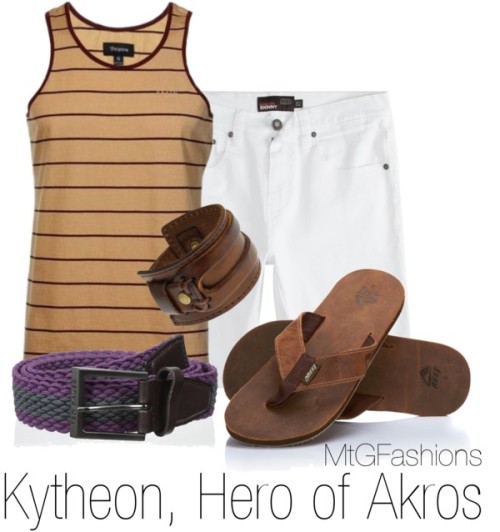 Get the Look: Tank - Shorts - Shoes - Cuff - Belt