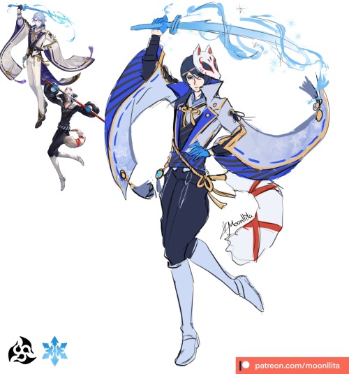 I Dont Remember If I Shared All Of Them Here, My Hoyoverse X P5 (dont Ask Why My Brain Cook That)