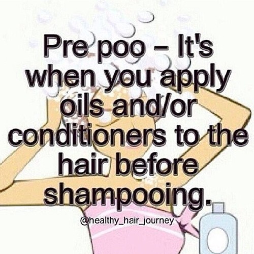 Hair tip. #2frochicks #Hairtip #Prepoo #Oils #conditioner #Shampoo #Healthyhair