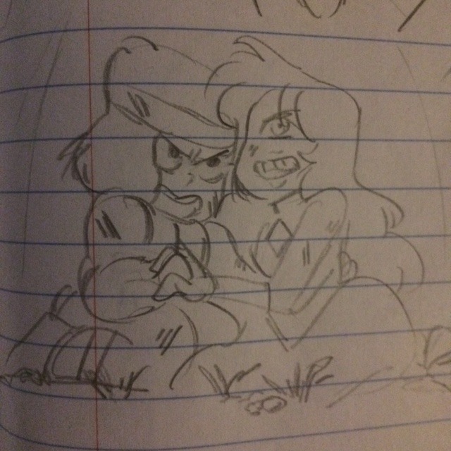cherubgirl:  More sketches from rhinocio‘s Tenacity!! I drew a lot…Theyre all