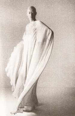 fakemargiela: Tilda Swinton in Haider Ackermann Spring 2006 for Purple Magazine, Vol. 3