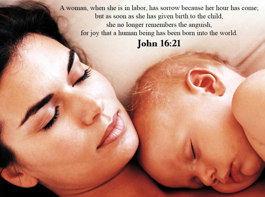 The Living... — faithful-in-christ: John 16:21 (NKJV) A woman,...