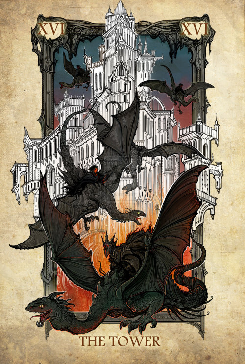 LOTR Tarot 2/2 by Sceith