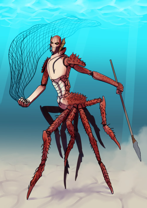 In honor or MerMay, a spider crab Grievous.