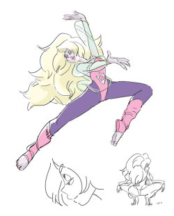 Rainbow Quartz sketches