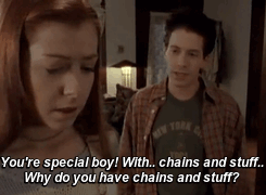 katthedemonslayer:  Buffy meme | Character [1/5] - Willow Rosenberg  Occasionally,