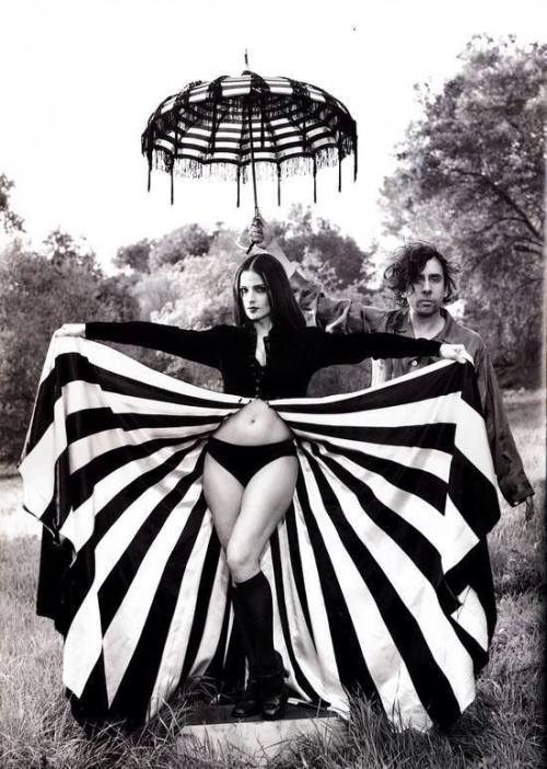 Porn photo visualobscurity:  Tim Burton and Lisa Marie