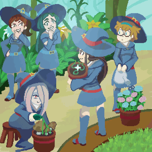 starlettc: Little Witch Academia - Magical Botany“With a puny plant like that, you’ll ne