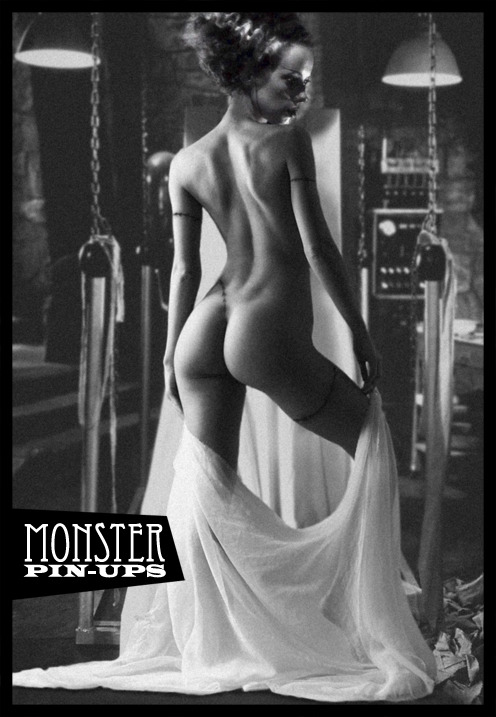 ghostsareassholes:  ronin-djc:  Monster Pin-Ups More killer photo manipulation work