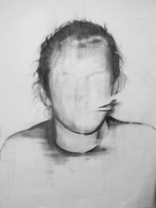 orangegrass:  “Twenty-three [Study]” by Travis K. Schwab - Graphite on paper 15.55" X 11.48" 