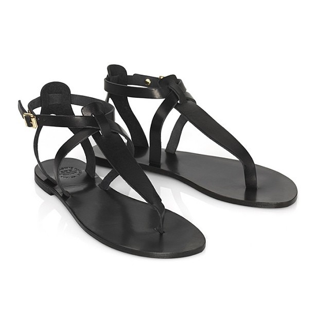 SLUFOOT — ATP Atelier’s Yolanda sandal in black