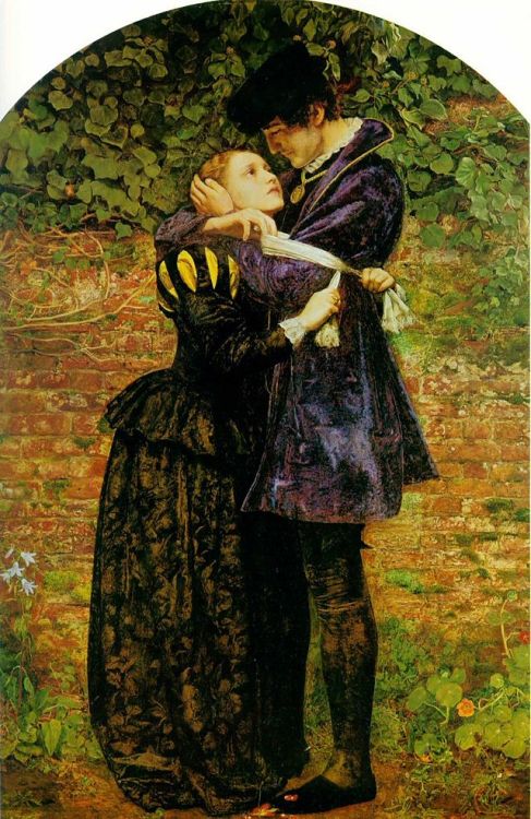 A Huguenot on St. Bartholomew’s Day by John Everett Millais; circa 1852