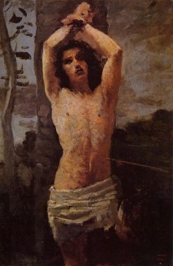  Jean Baptiste Camille Corot - Saint Sebastian
