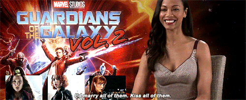 jessicahenwicks:Guardians of the Galaxy Cast Play Snog, Marry, Avoid: MARVEL Edition!