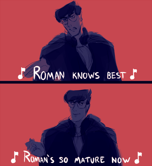(tangled AU) roman knows best
