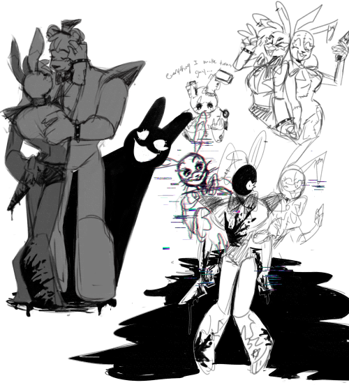 evieeion: fnaf sb doodle dump!!