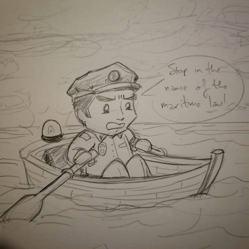 ROW BOAT COP