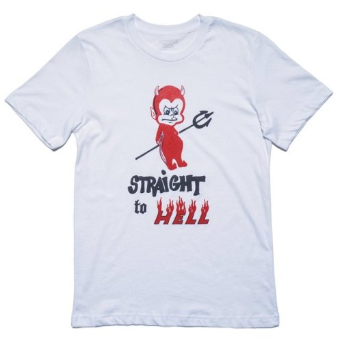 thegolddig:STRAIGHT TO HELL T-SHIRT (more information, more gold)