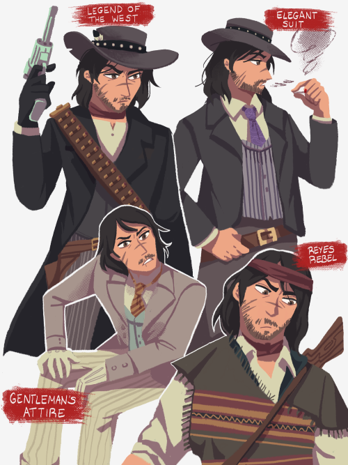 phlavours:Red Dead Redemption, or as I played it, John Marston outfit collector game