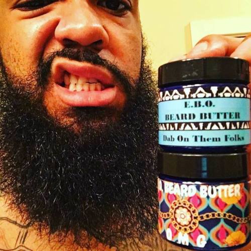 black-exchange:  E.B.O Beard Butterwww.etsy.com/shop/ebobeardbutter // IG: ebobeardbutter // Facebook: E.B.O Beard Butter✨#EBOBeardButter is 1 of the best grooming products on the market! Not only does it enhance the quality of your beard, it enhances