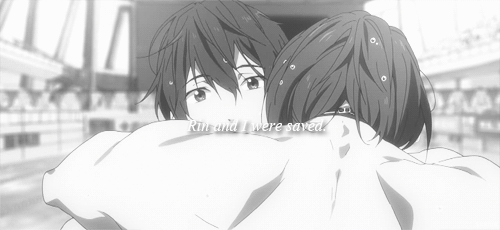skania:  If you don't do something, Rin-san will stop swimming.You're the only ones
