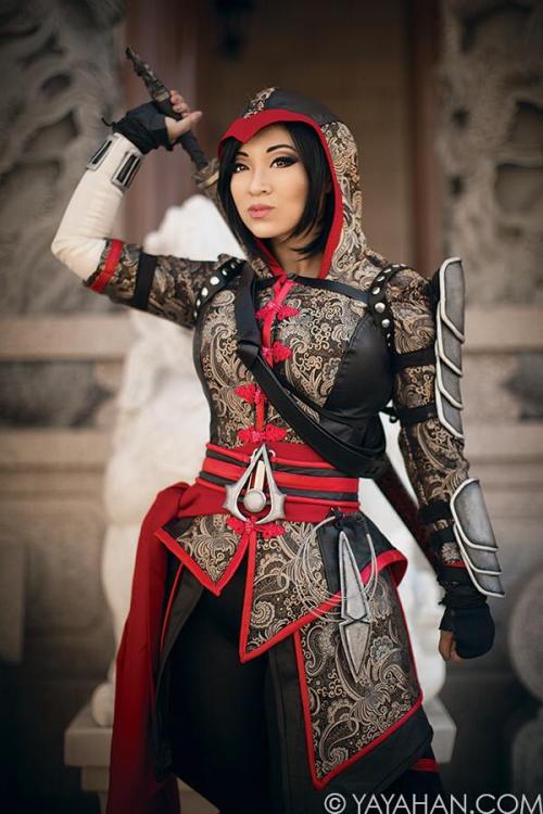 superheroesincolor:Assassin’s Creed Chronicles: China - Shao Jun Cosplay by Yaya Han Cosplayer websi