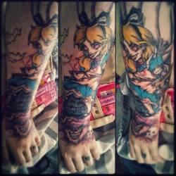 fuckyeahtattoos:  Modify Tattoo, Tattoo by Amanda Stiles, Morristown TN 423.438.7333