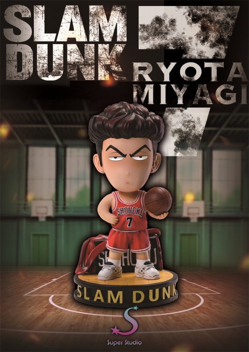 Slam Dunk Statue Figure Super Studios – Ryota Miyagi &amp; Hisashi Mitsui Statue Figure Ma