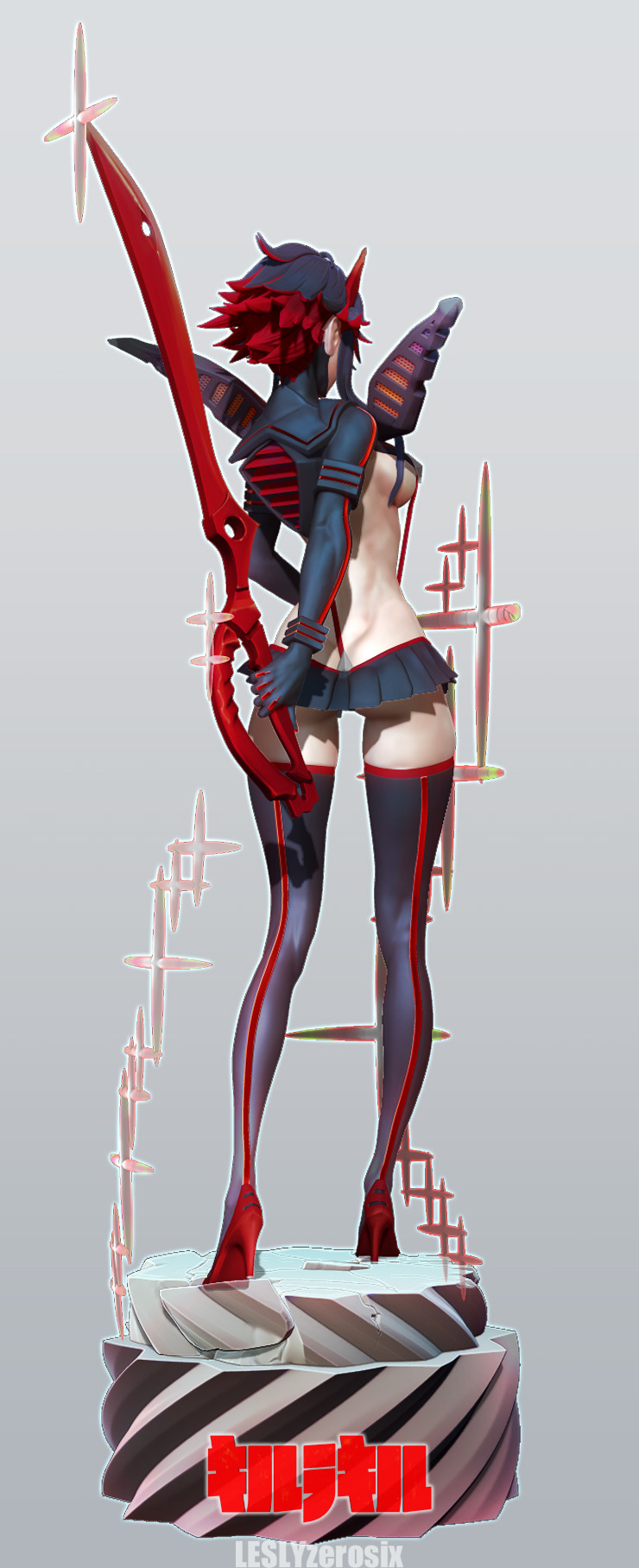 red-winged-angel:  leslyzerosix:    ZERONIS’s Kill La Kill Matoi ryuko  God damn