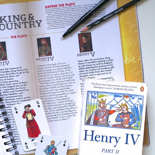Read my review of Henry IV parts one &amp; two, and Henry V, which I saw performed at the Barbic
