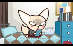 honehhboii:Fenneko and Haida’s friendship