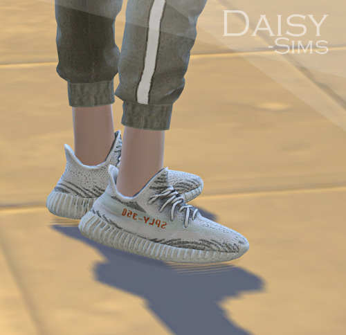 DAISYSIMS_Becky_Adidas Yeezy BOOST 350 V2 male+femaleCreator: BeckySims4模拟人生4shoes鞋子【DOWNLOAD】: 