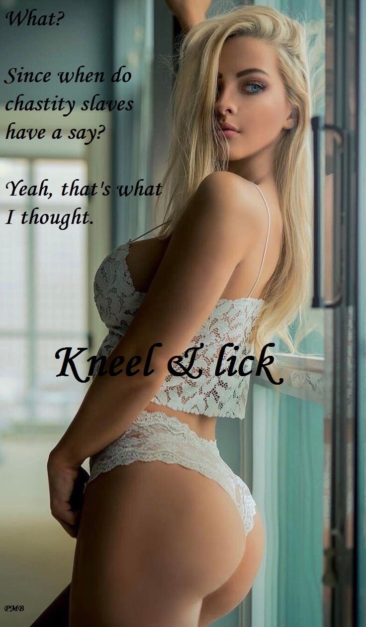 Her Locked Chastity Slave