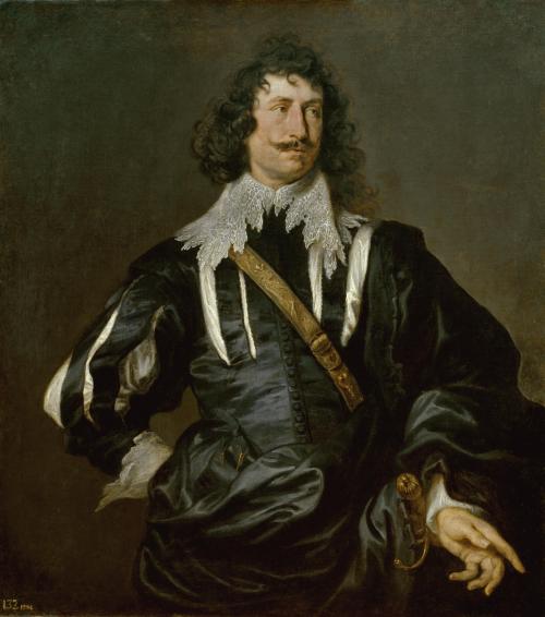history-of-fashion:1628-1632 Anthony van Dyck - Portrait of a Man