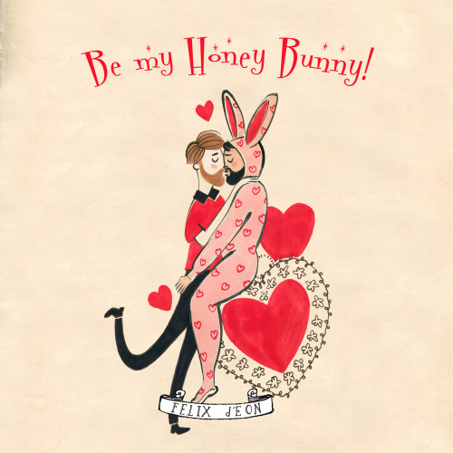 felixdeon: Happy Valentine’s Day! Live the adventure of love! A few queer Valentine cards in v