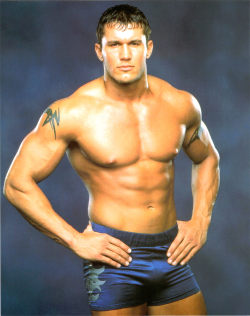 fishbulbsuplex:  Randy Orton  Young Randy