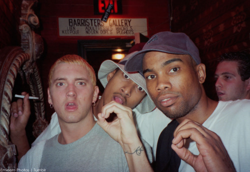 eminemphotos:  Like, Re-Blog & Follow | Eminem & Proof 