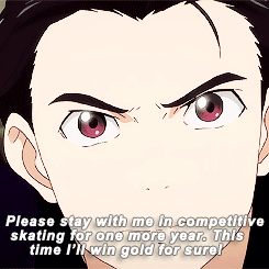 allanimanga:VIKTORS FACE WHENEVER YUURI ASKS HIM TO BE HIS COACH. CAN HE BE MORE