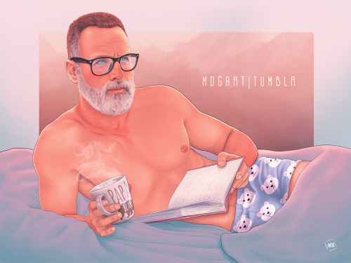 Recently finished commission for my pal @andy-clutterbuck of a very relaxed Papa Bear Grimes