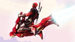 fuckyesdeadpool:  Deadpool vs Iron Man by