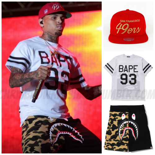 ✓ Swag Check: Chris Brown in Stüssy x New Era Raiders Snapback