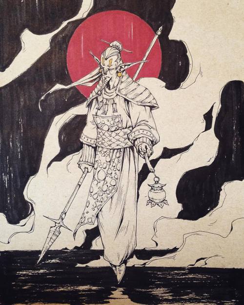 #inktober Day:28 comfort zone reaper. #art #sketch #drawing #doodle #design #ink #redsun #character