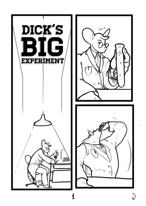 red-winged-angel:whatinsomnia:Dick’s Big Experiment - Pages 01-05 Since I am working on another comic project, I figured I would make my first one free to read! I will be posting the rest by the time the auction for the main role of the next one is