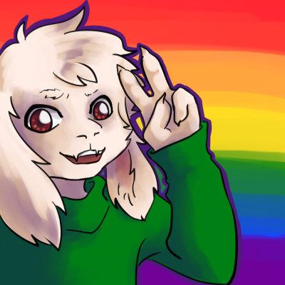 deijiidraws: I know most of you are here for the Asriel content, and I might have put that aside lately. So please, enjoy these! Feel free to use them wherever, with or without credit.  And keep being yourself! Asriel supports you! 