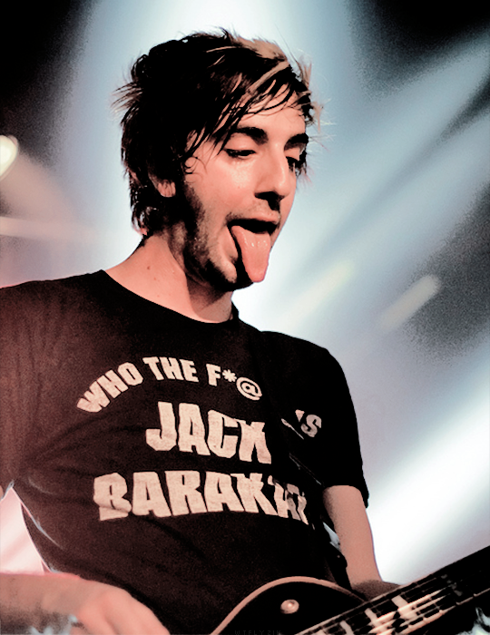  anonymous asked: 9 pics of jack barakat with his tongue out pls 