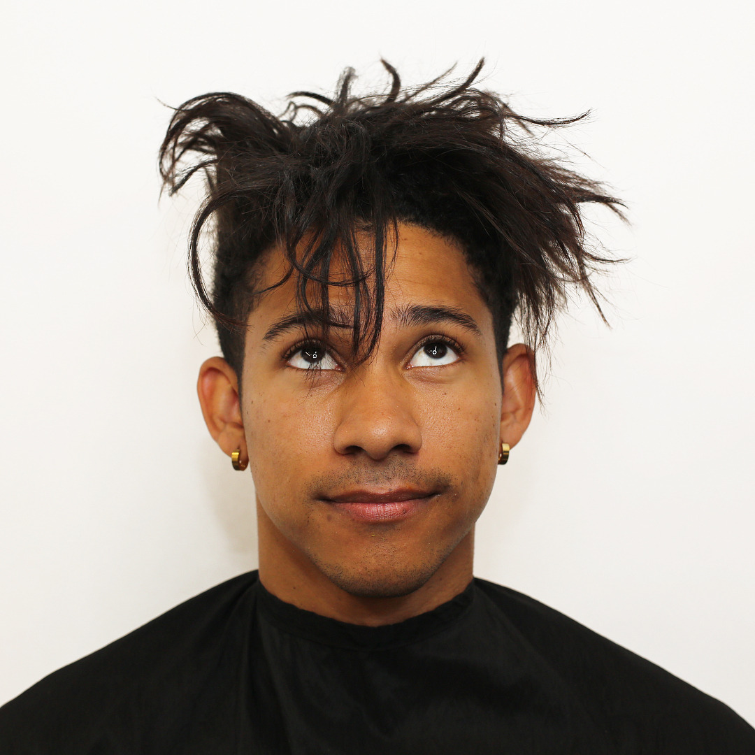 dailykeiynanlonsdale:Keiynan via christopher.wayne.hair’s instagram x