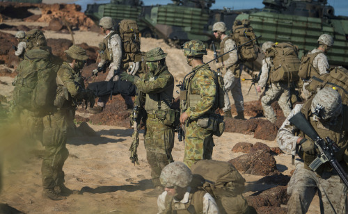 Porn Pics militaryarmament:  Australian Army Soldiers,